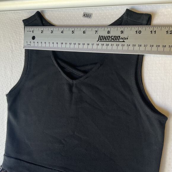 Epic Threads Youth Girls Dress L Black Fit & Flare Party Sequin Sleeveless - Picture 4 of 9